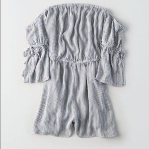 Off the shoulder romper